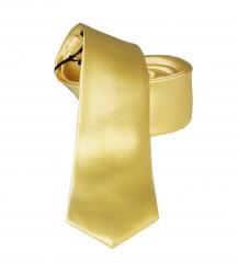          NM Slim Krawatte - Gelb Unifarbige Krawatten